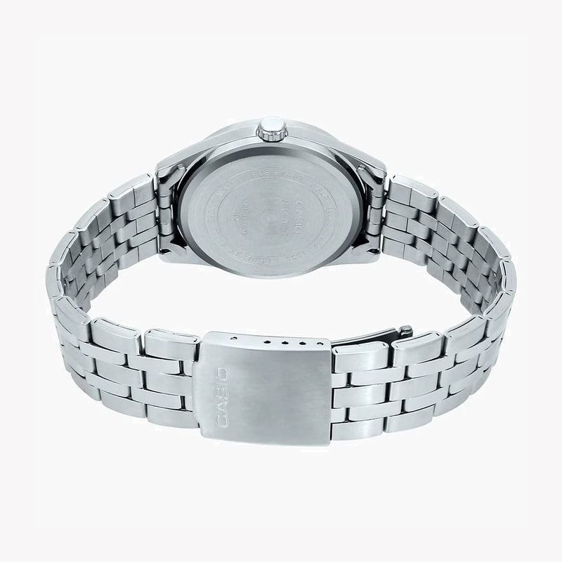 Casio Mtp-1335d-1avdf Sporty Elegance - Men's Stainless Steel Watch With Black Dial by i-watch