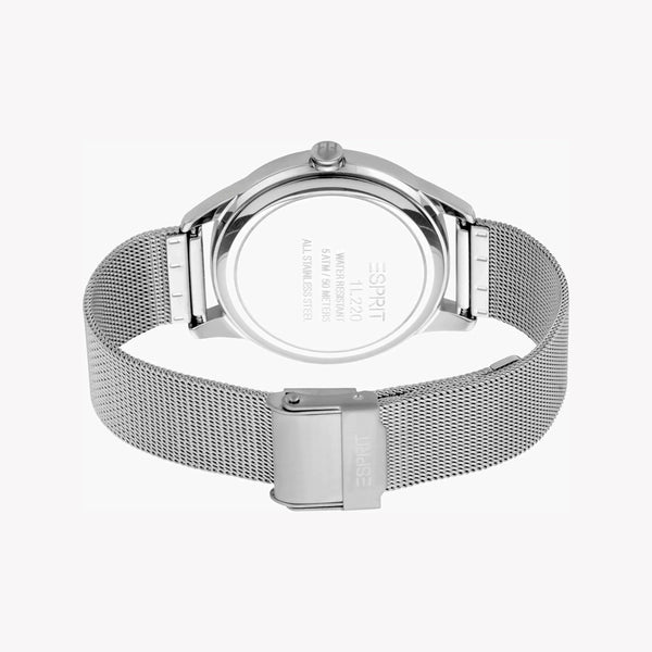 Esprit Women's Silver Stainless Steel Watch, Silver Dial | Es1l202m0045 by i-watch