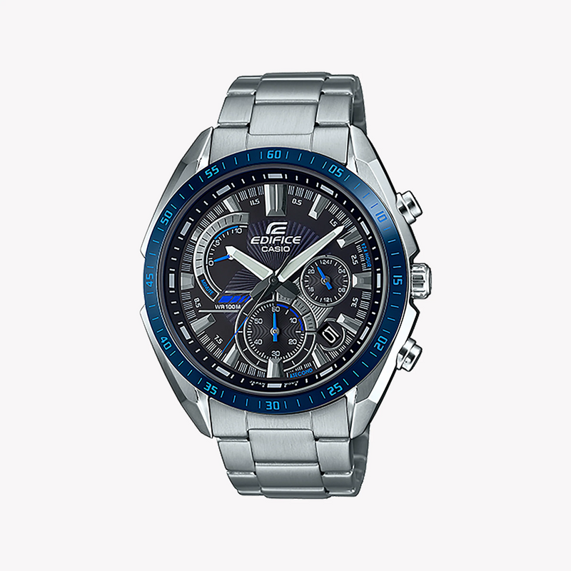 Casio Edifice Efr-570db-1bvudf - Elegant Powerhouse Men's Watch With Stylish Black Dial by i-watch