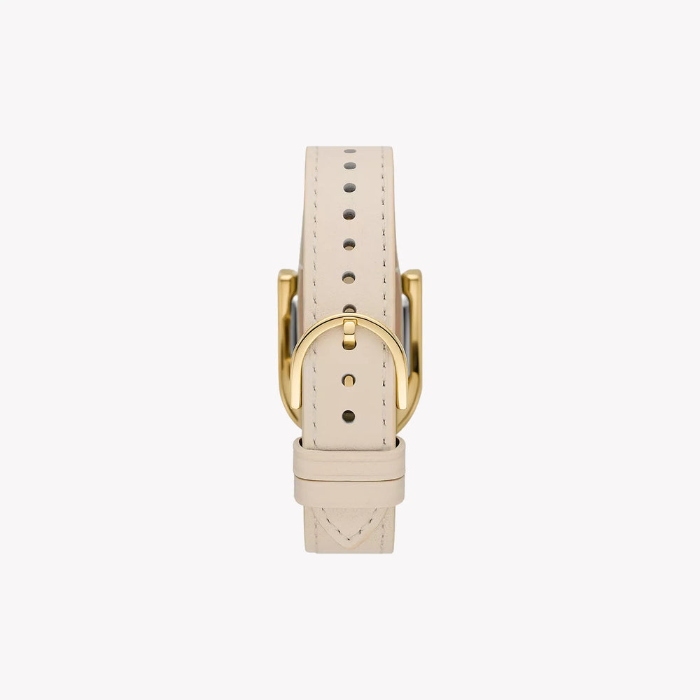 Fossil Women's Gold Watch, Nude Leather Strap | Es5280 by i-watch