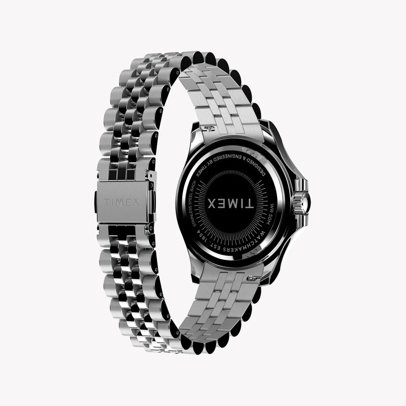 Timex Women's Silver-Tone Watch, Rainbow Crystal Accents | Tw2w33000 by i-watch