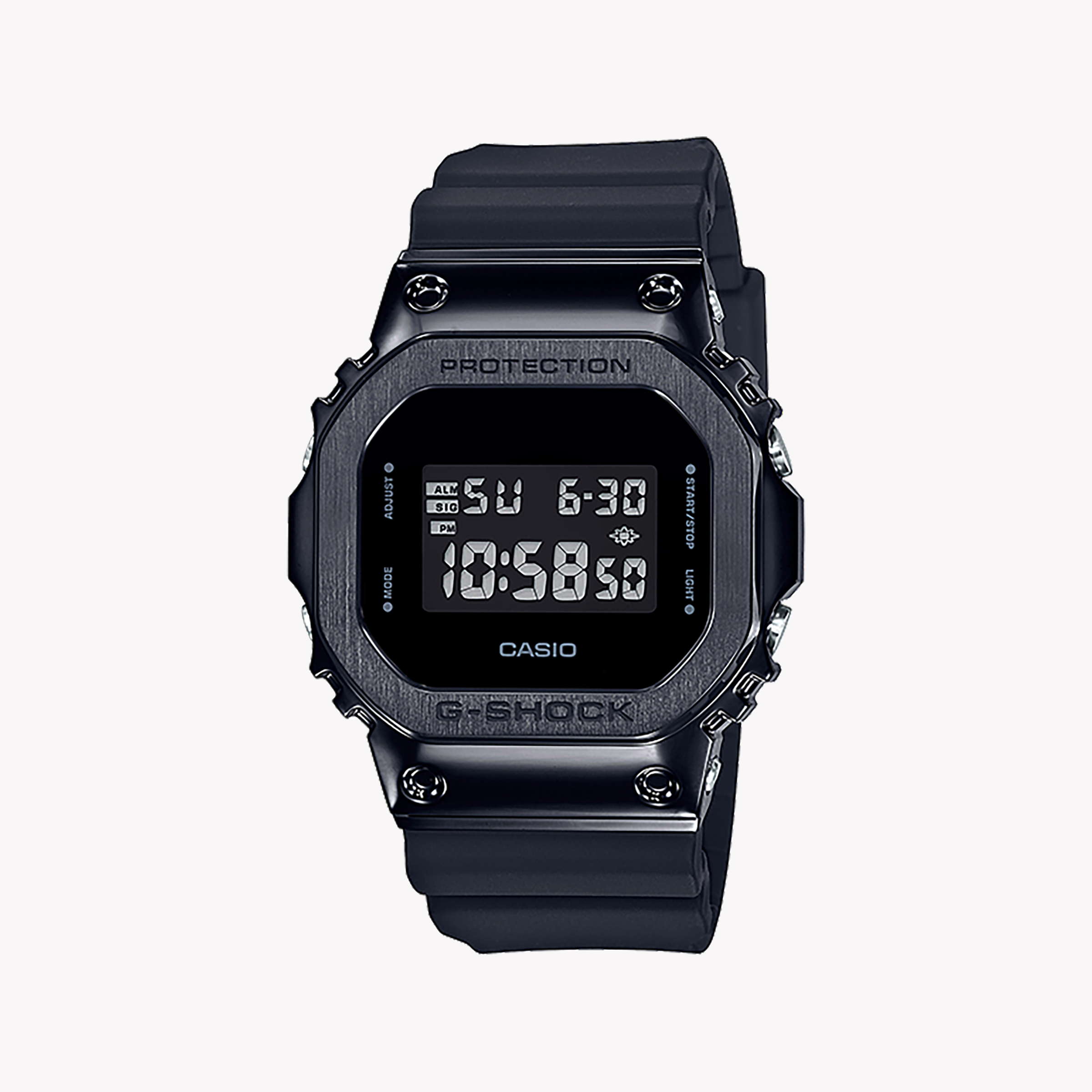 CASIO G-SHOCK GM-5600B-1DR - BLACK DYNAMO SERIES Men's Sporty Elegance Watch