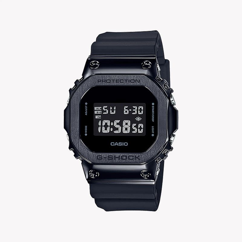 G-Shock Men's Black Resin & Stainless Steel Watch | Gm-5600b-1dr by i-watch