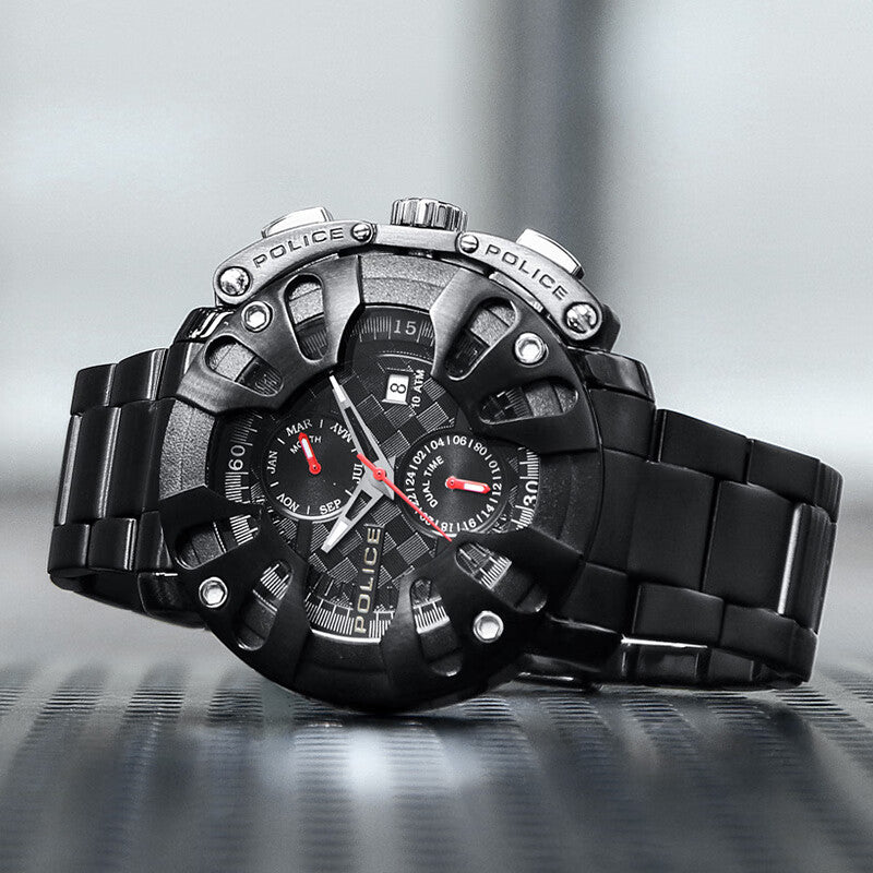 POLICE PL-13806JSB_02M DYNAMIC ELEGANCE - MEN'S BLACK STAINLESS STEEL TIMEPIECE-i-Watch-4