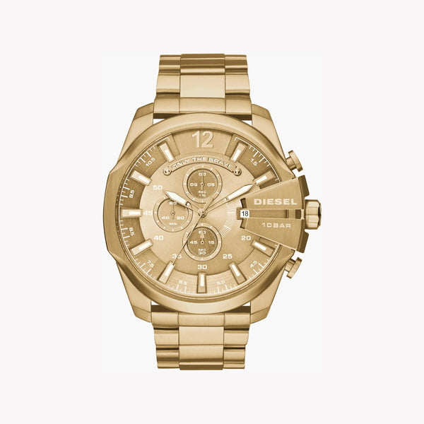 Diesel Men's Gold Stainless Steel Watch, Gold Dial | Dz4360 by i-watch