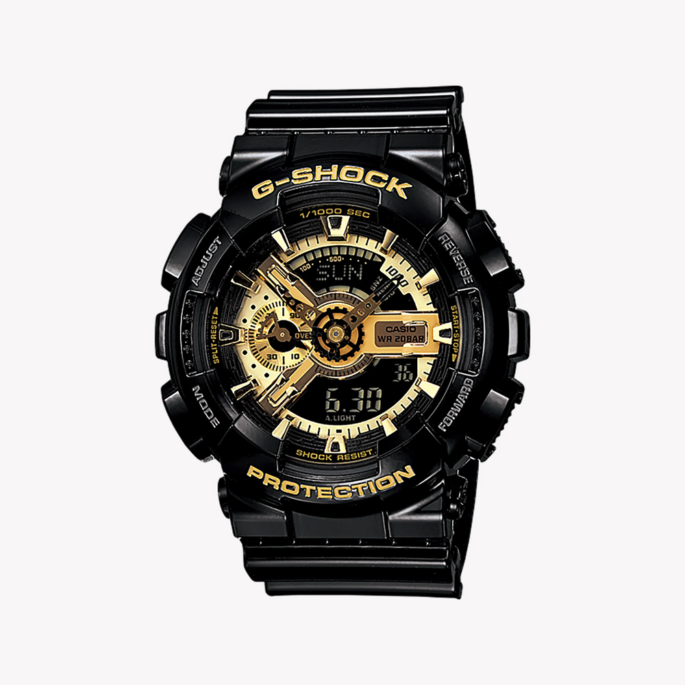 G-Shock Men's Black Resin Watch, Digital | Ga-110gb-1adr by i-watch