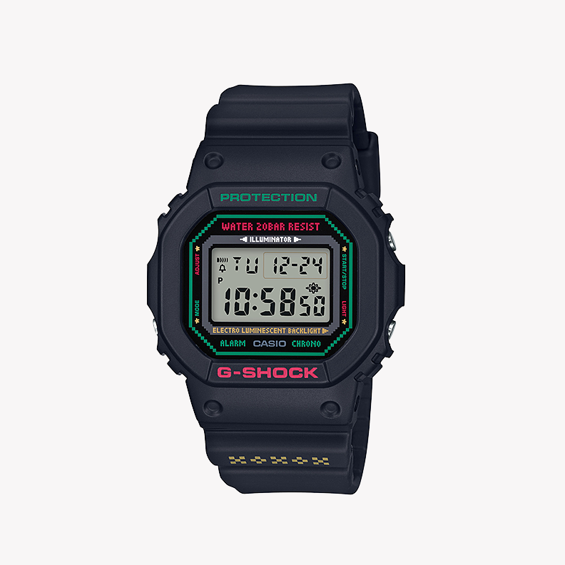 CASIO G-SHOCK LOV-19B-1DR - RUGGED ELEGANCE FOR ACTIVE LIFESTYLES Men's Watch with bold black resin band and playful digital dial-i-Watch-4