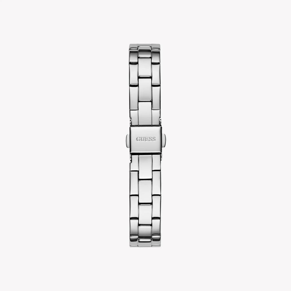 Guess Women's Silver Stainless Steel Watch, Silver Dial | Gw0611l1 by i-watch