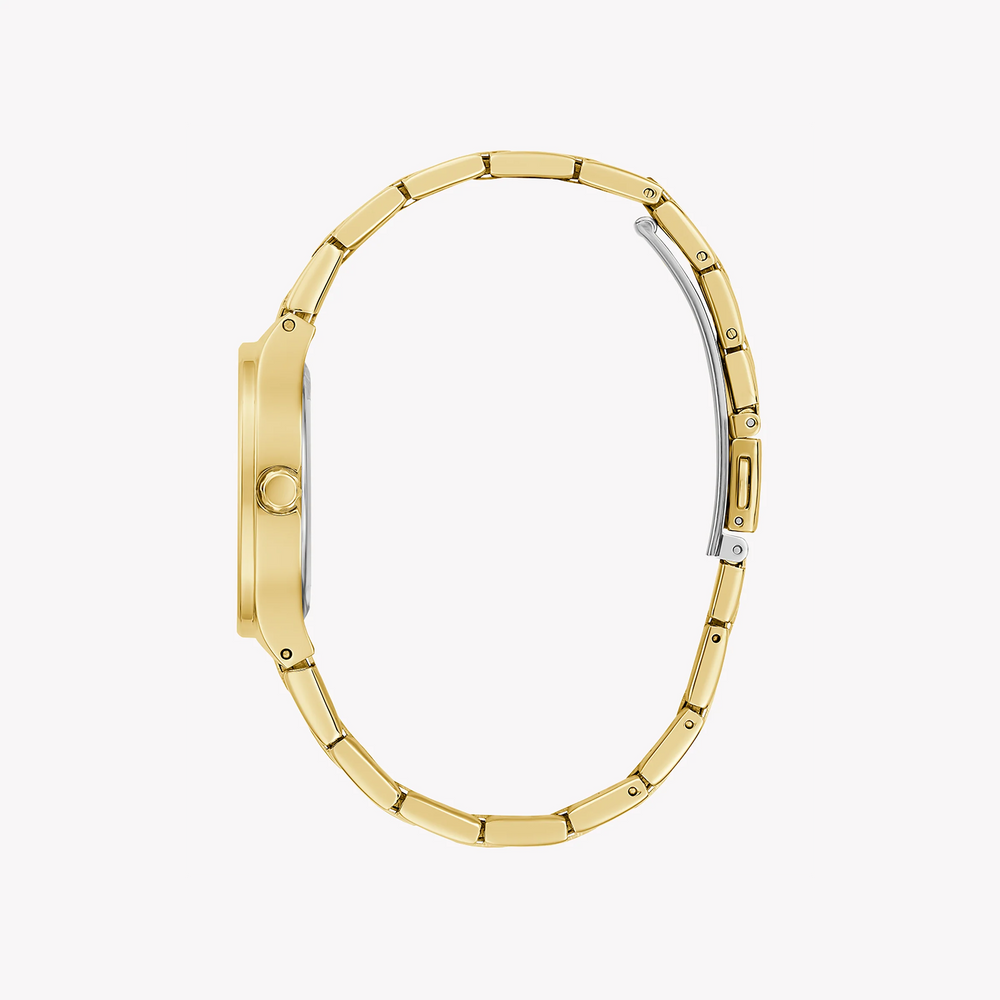 Guess Women's Gold Stainless Steel Watch, Champagne Dial | Gw0615l2 by i-watch