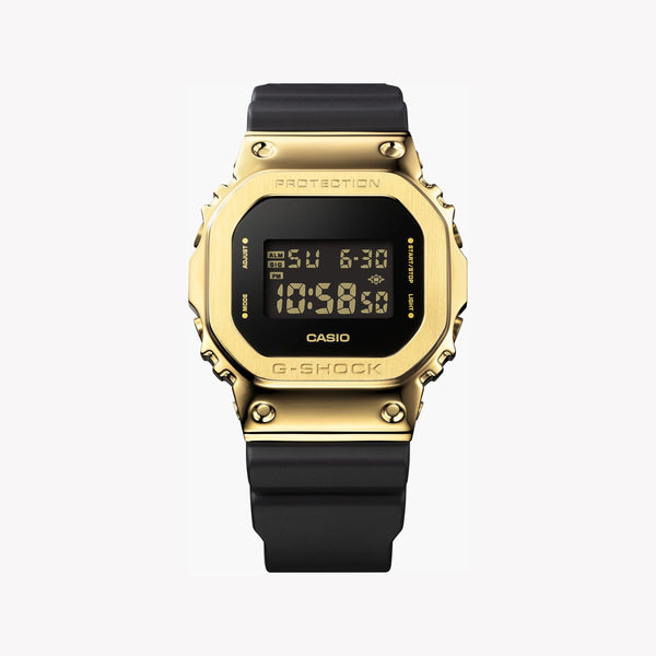 G-Shock Men's Gold & Black Resin Watch, Stainless Steel | Gm-5600g-9dr by i-watch