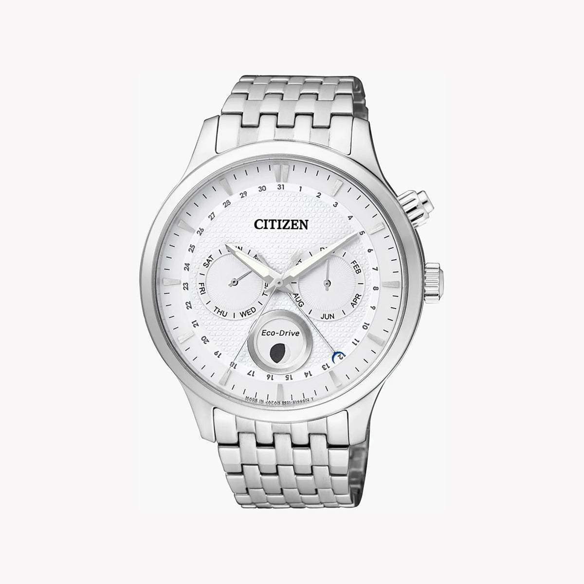 CITIZEN AP1050-56A - ELEGANT ECO-DRIVE TIMEPIECE WITH FULL CALENDAR FUNCTIONALITY