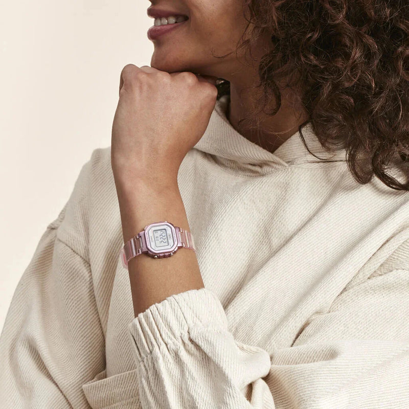 Casio Women's Pink Resin Watch, Sporty Design | La-20whs-4adf by i-watch