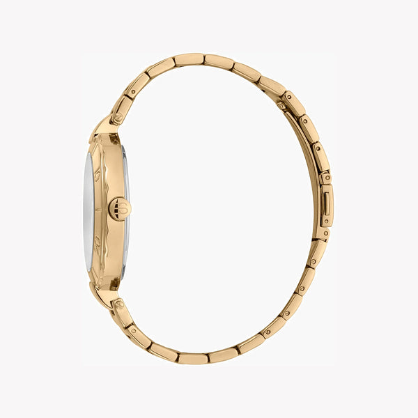 Esprit Women's Gold Stainless Steel Watch, Silver Dial | ES1L286M0065 by i-watch