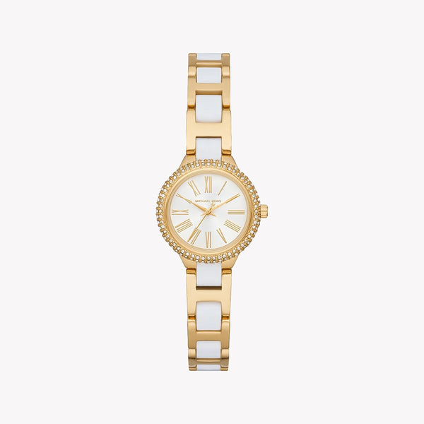 Michael Kors Women's Gold Stainless Steel Watch, White Dial | Mk6581 by i-watch