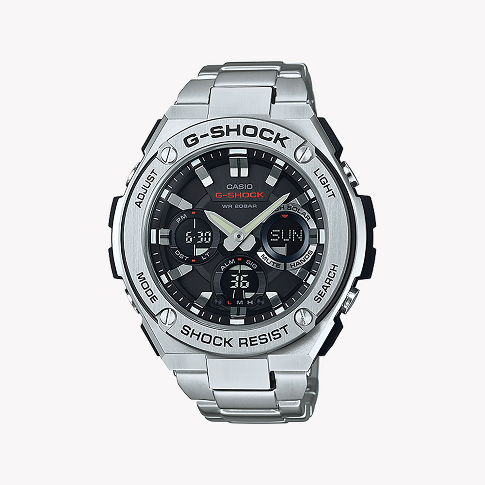 Casio G-Shock Gst-S110d-1adr - Sporty Elegance Men's Timepiece For All Adventures by i-watch