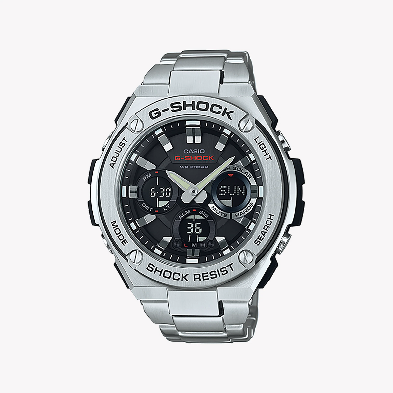 Casio G-Shock Gst-S110d-1adr - Sporty Elegance Men's Timepiece For All Adventures by i-watch