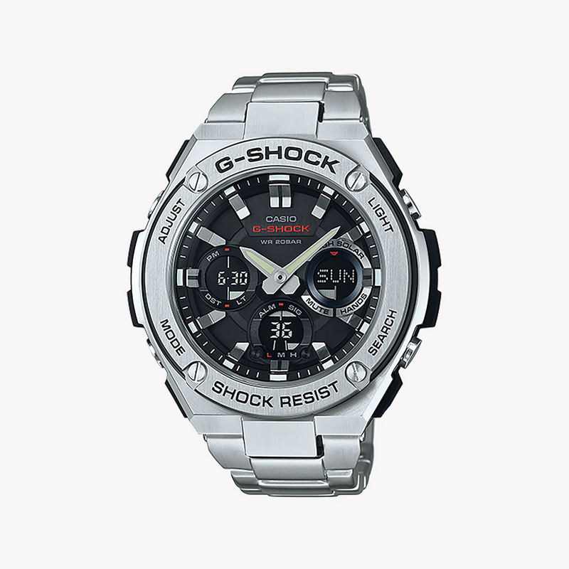 Casio G-Shock Gst-S110d-1adr - Sporty Elegance Men's Timepiece For All Adventures by i-watch