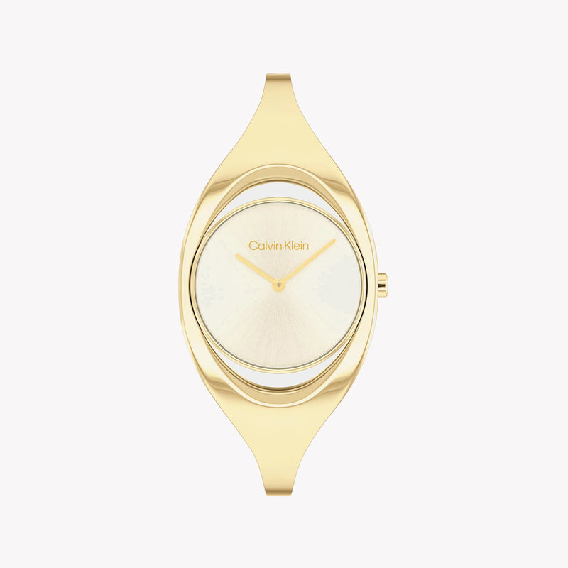 Ck Calvin Klein Women's Gold Watch, Gold Dial | 25200391 by i-watch