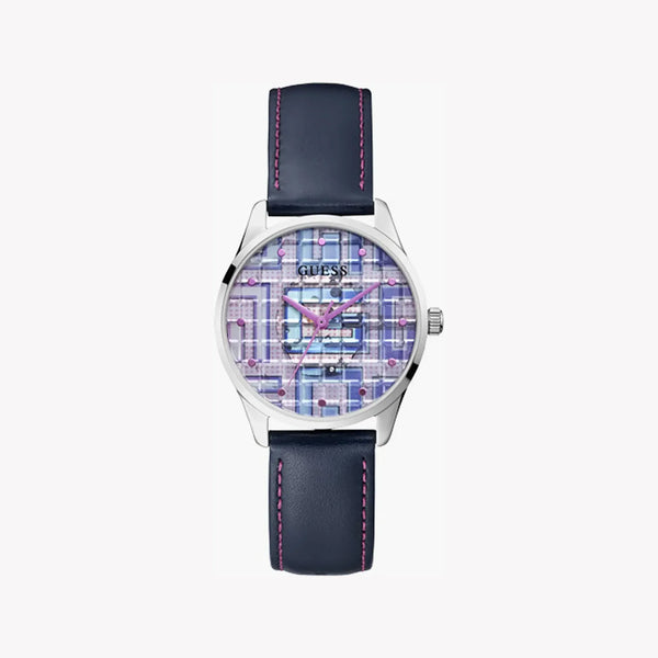 Guess Women's Silver Watch, Multicolor Dial | Gw0480l1 by i-watch