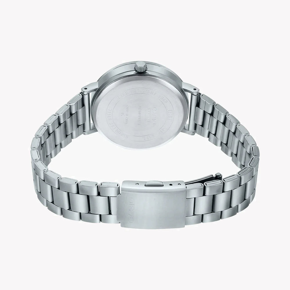 Casio Mtp-E175d-2evdf - Adventure-Ready Men's Watch With Stylish Blue Dial & Stainless Steel Band by i-watch