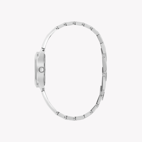 Guess Women's Silver Stainless Steel Watch, Silver Dial | Gw0609l1 by i-watch