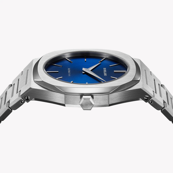 D1 MILANO Women's Silver Watch, Blue Dial | D1-UTBL21 by i-watch