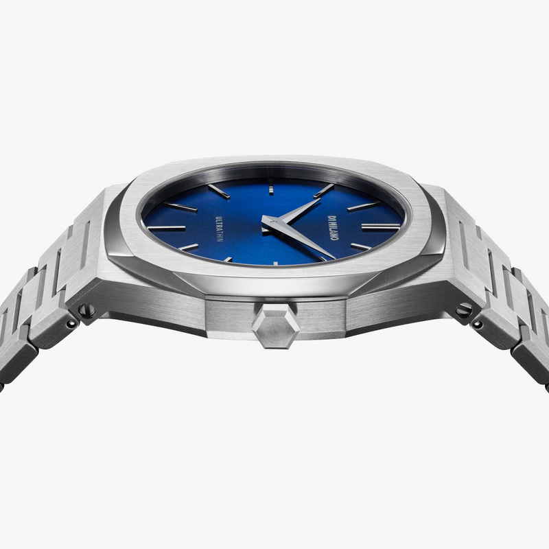 D1 MILANO Women's Silver Watch, Blue Dial | D1-UTBL21 by i-watch