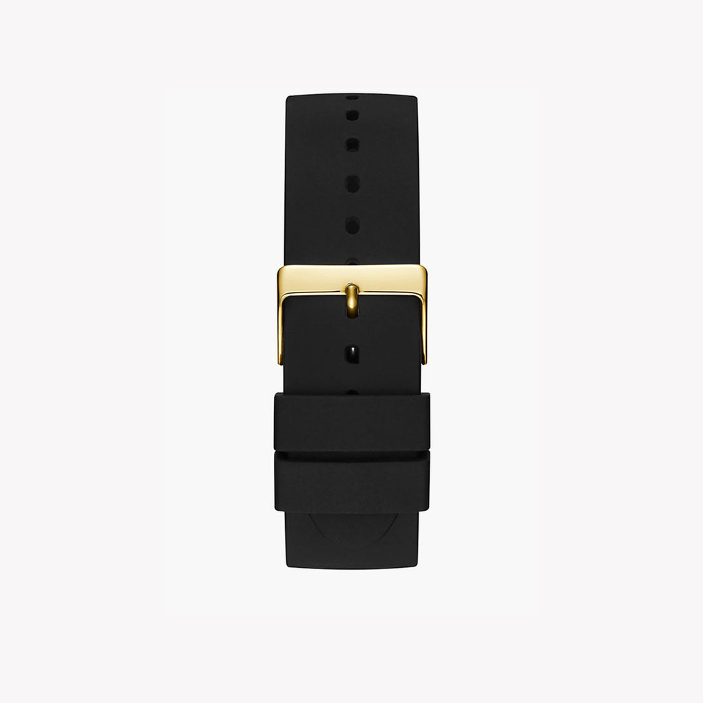 GUESS W1161G1 BOLD ELEGANCE - GOLD STAINLESS STEEL & BLACK SILICONE WOMEN'S WATCH-i-Watch-3