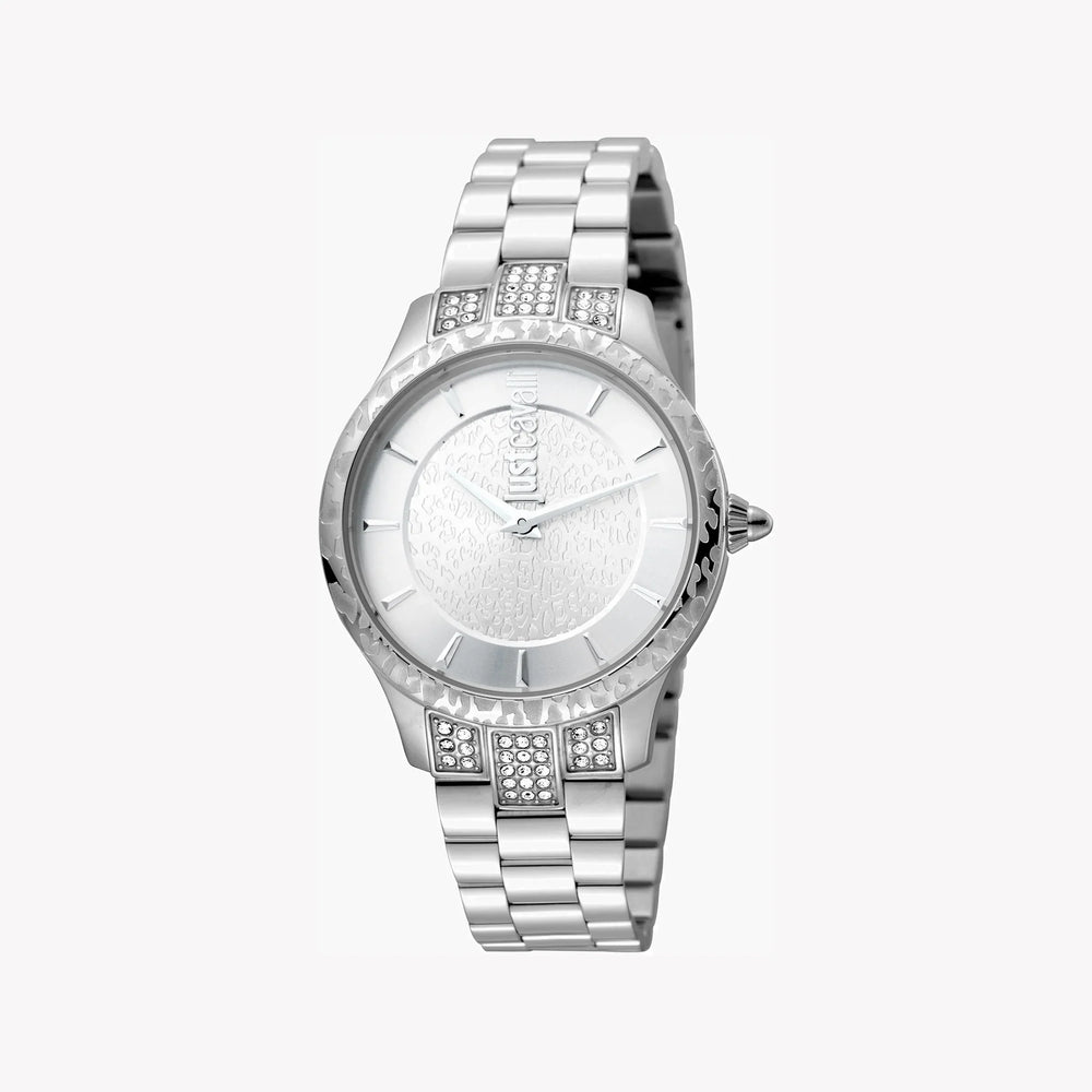 Just Cavalli Women's Silver Watch, Elegant Design | Jc1l004m0055 by i-watch