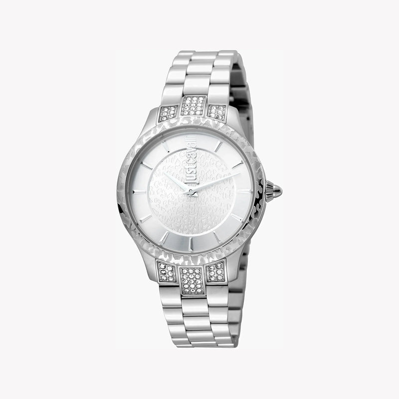 Just Cavalli Women's Silver Watch, Elegant Design | Jc1l004m0055 by i-watch