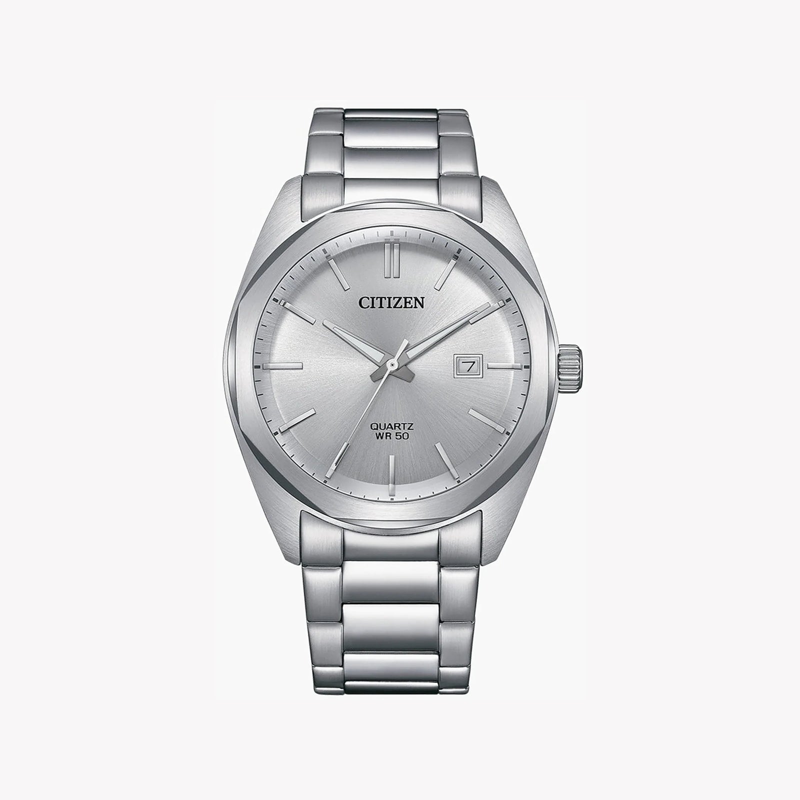 Citizen Men's Silver Stainless Steel Watch, Silver Dial | Bi5110-54a by i-watch