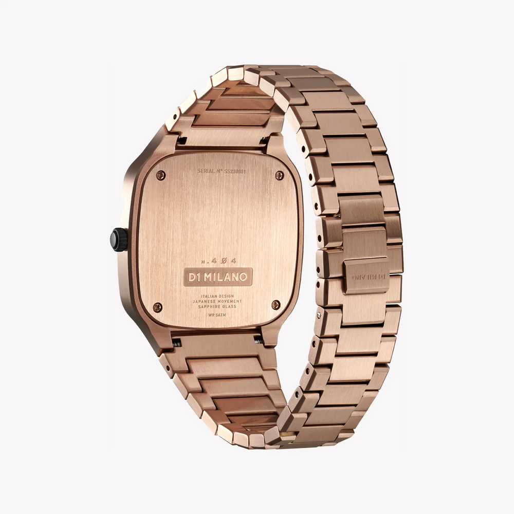 D1 MILANO Men's Gold Watch, Gold Dial | D1-SQBJ04 by i-watch