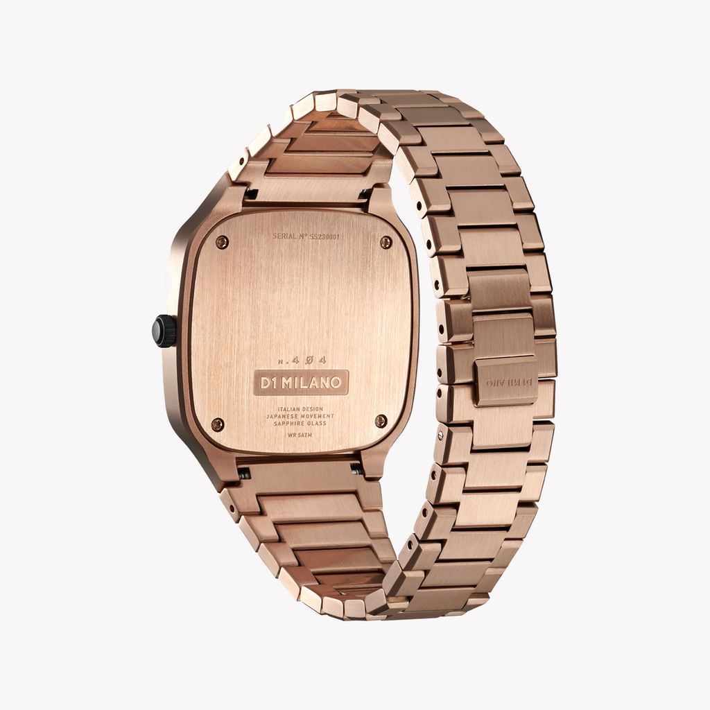 D1 MILANO D1-SQBJ04 Men's Gold Stainless Steel Watch-i-Watch-3