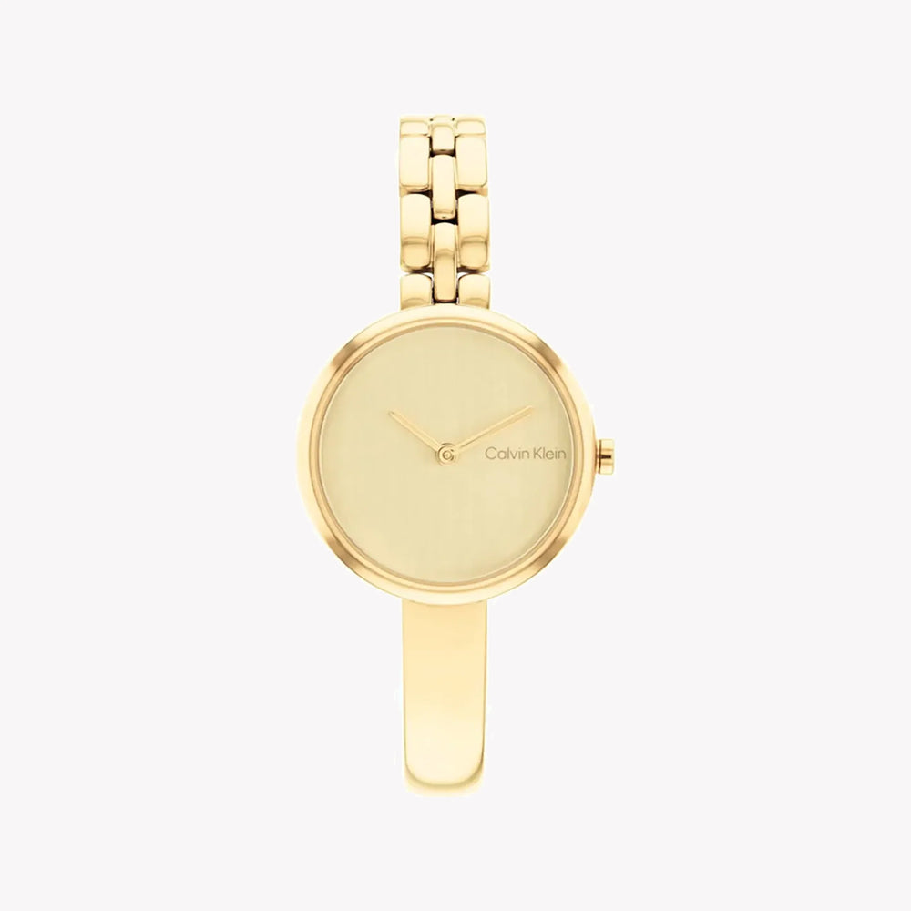 Ck Calvin Klein Women's Gold Watch, Gold Dial | 25200279 by i-watch