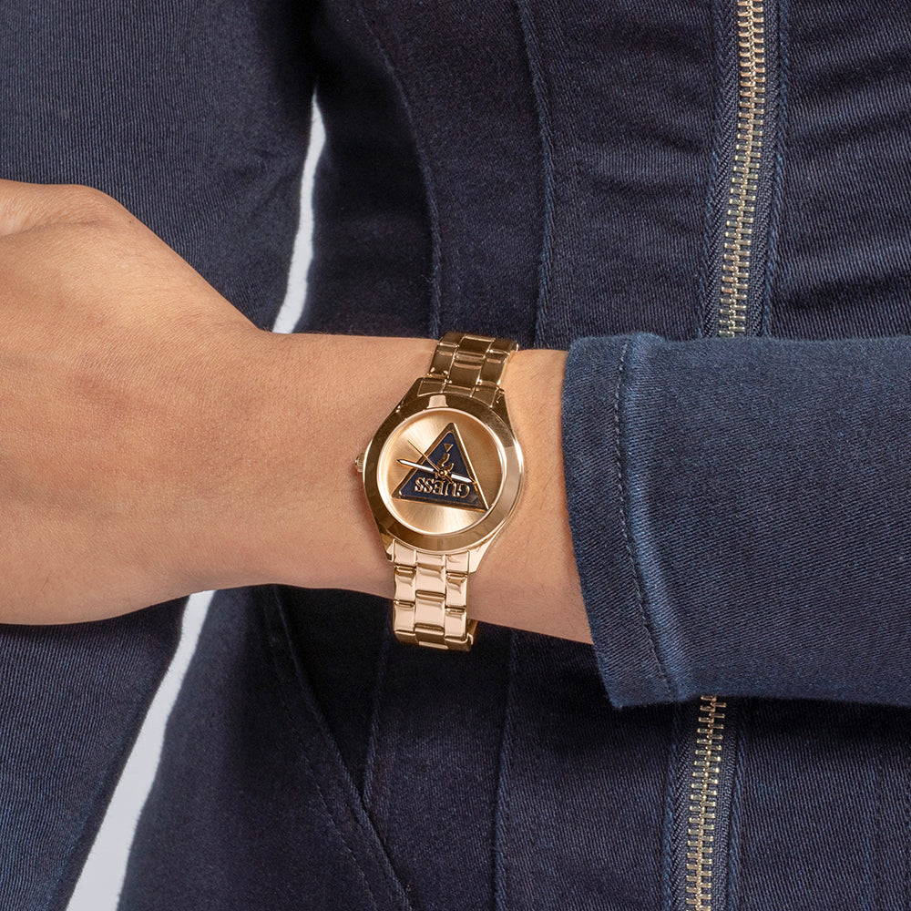 GUESS GW0675L3 RADIANT ROSE GOLD - ELEGANCE IN EVERY SECOND Women's Watch with stylish stainless steel band and chic dial-i-Watch-4