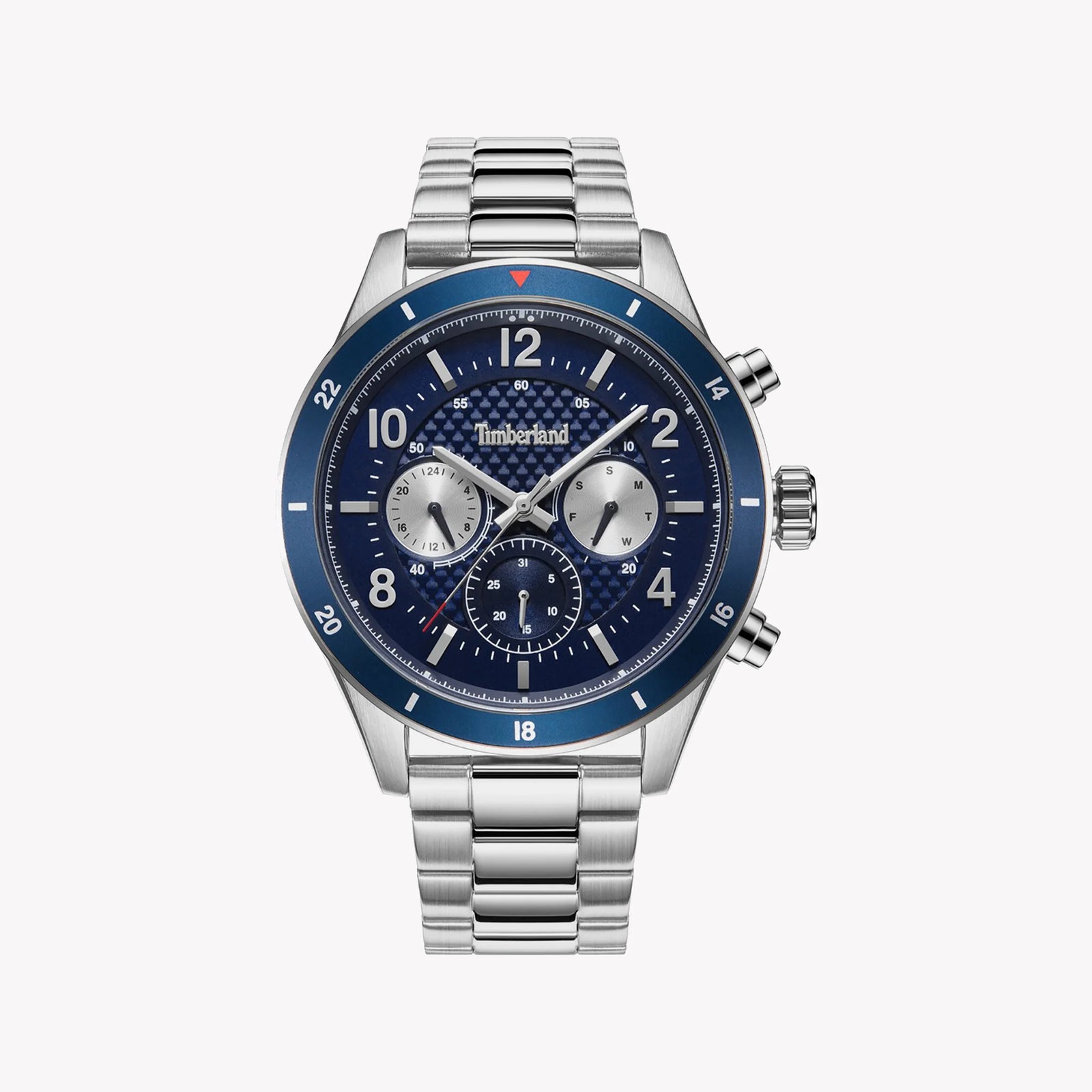 Timberland Men's Silver Watch, Blue Dial | Tdwgk2201005 by i-watch