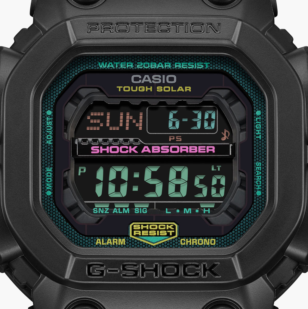 CASIO G-SHOCK LOV-19B-1DR - RUGGED ELEGANCE FOR ACTIVE LIFESTYLES Men's Watch with bold black resin band and playful digital dial-i-Watch-6