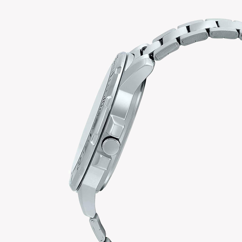 CASIO MTP-VD01D-2EVUDF - SPORTY ELEGANCE UNISEX TIMEPIECE WITH BLUE DIAL AND STAINLESS STEEL BAND-i-Watch-4