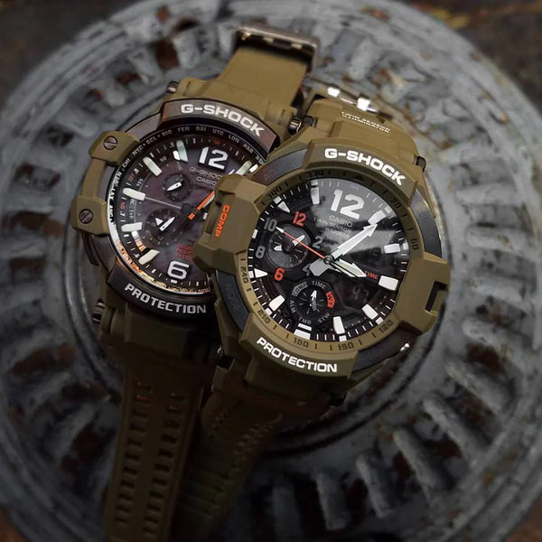 Casio G-Shock Ga-1100kh-3adr Adventure Ready - Mens Sporty Timepiece With Digital Compass by i-watch