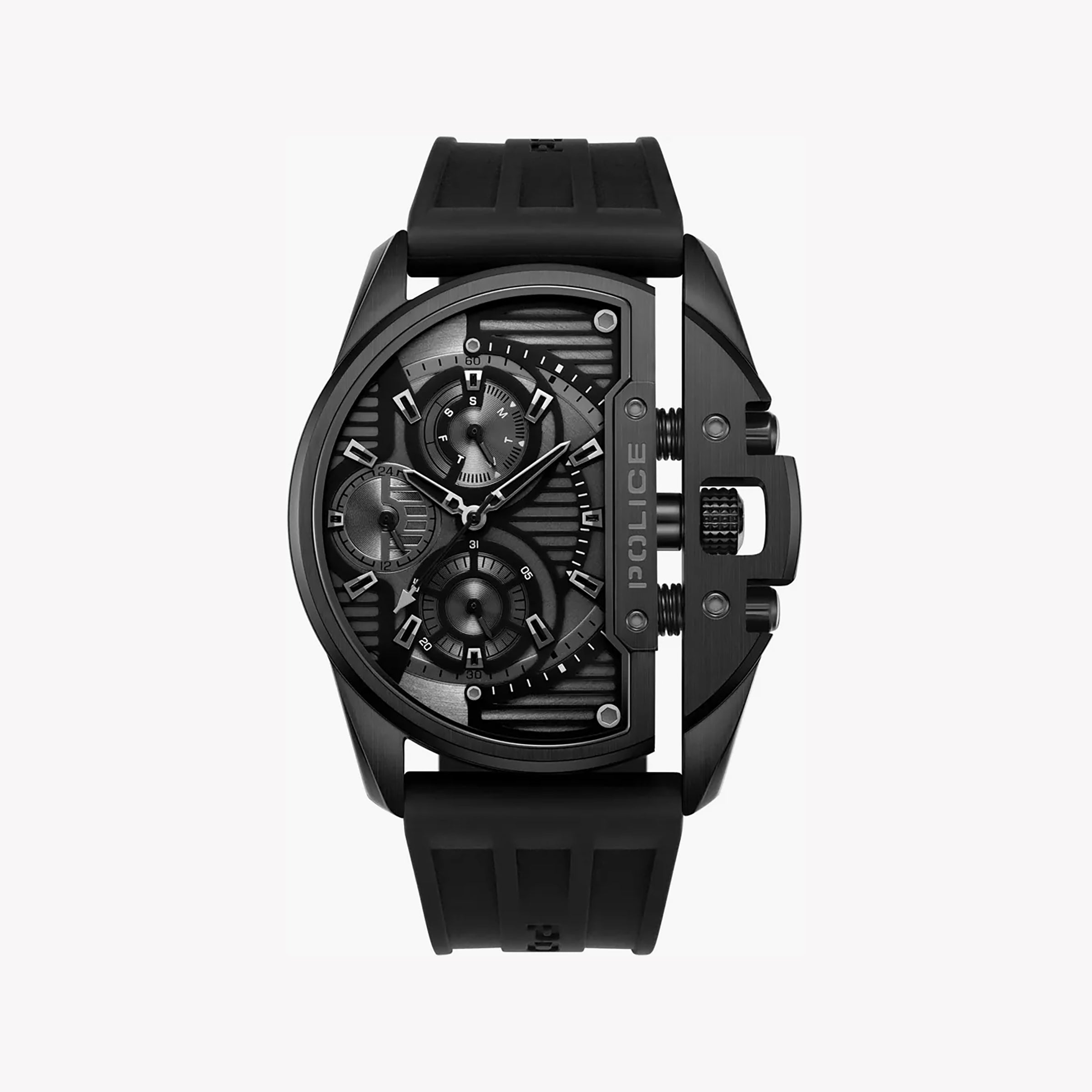 POLICE PEWGQ2203605 - STRIKING BLACK STATEMENT WATCH FOR THE MODERN GENTLEMAN