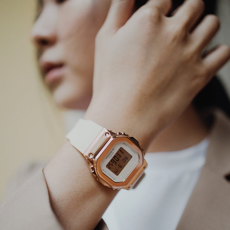 G-SHOCK GM-S5600PG-4DR ROSE GOLD - ELEGANTLY STRONG WOMEN'S TIMEPIECE-i-Watch-2