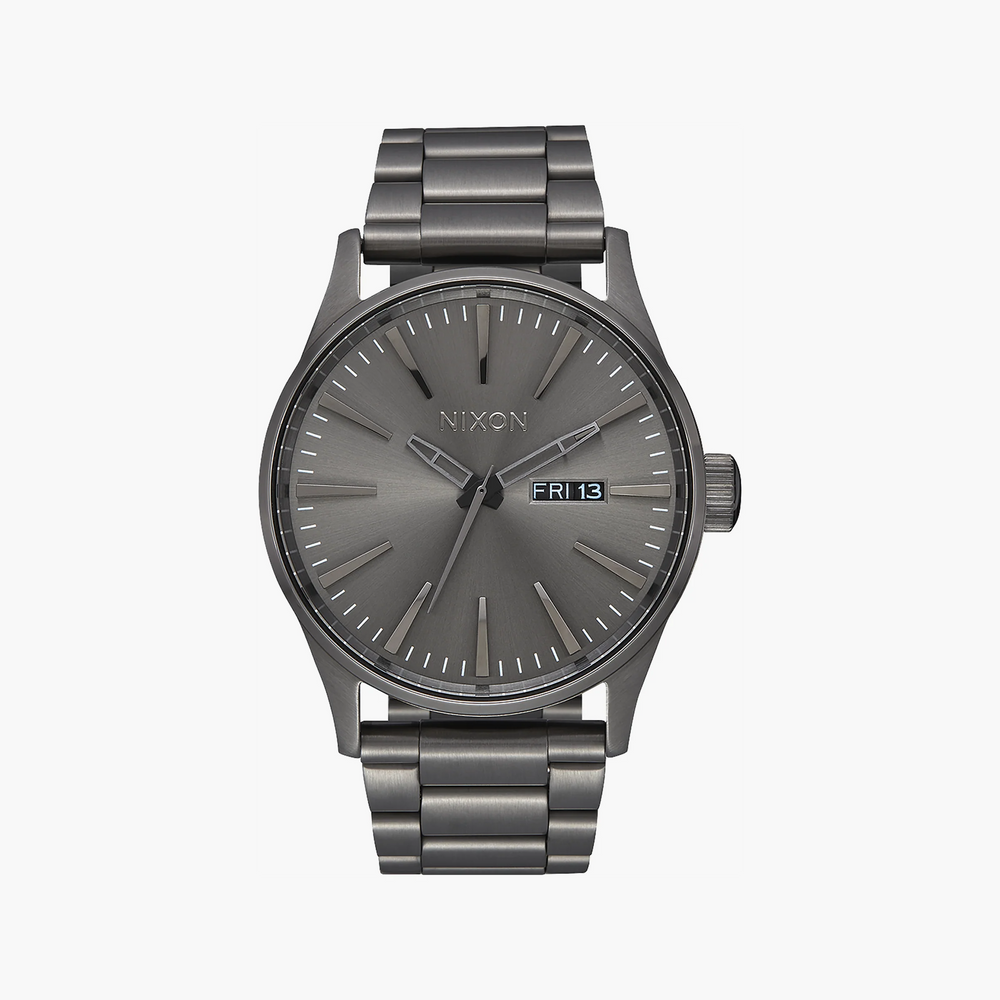 Nixon Men's Grey Stainless Steel Watch, Quartz Movement | A356-632 by i-watch