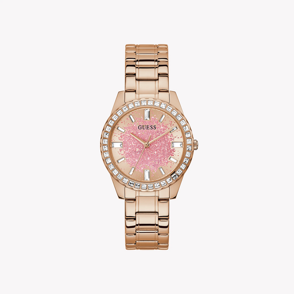 Guess Women's Rose Gold Watch, Multicolor Dial | Gw0405l3 by i-watch