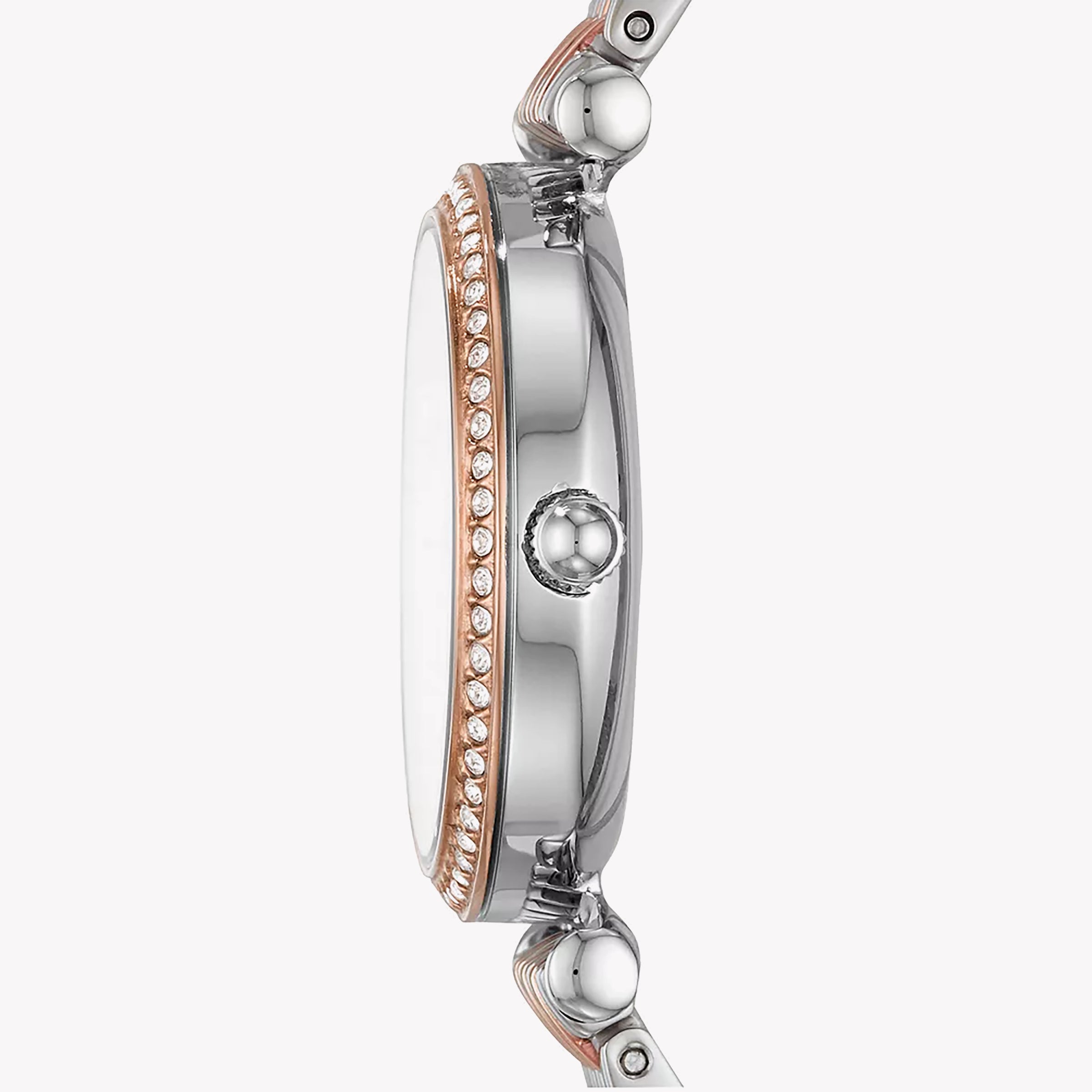 FOSSIL ES4649 - ELEGANT TIMEPIECE FOR THE MODERN WOMAN - TWO TONE STAINLESS STEEL & MOTHER-OF-PEARL DIAL-i-Watch-3
