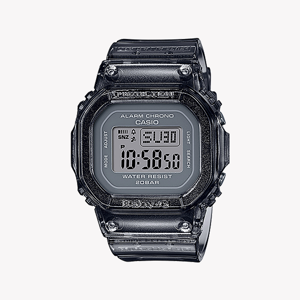 CASIO BABY-G BGD-560S-8DR - STRIKING GRAY ADVENTURER Women's Watch with sporty style and sleek digital dial