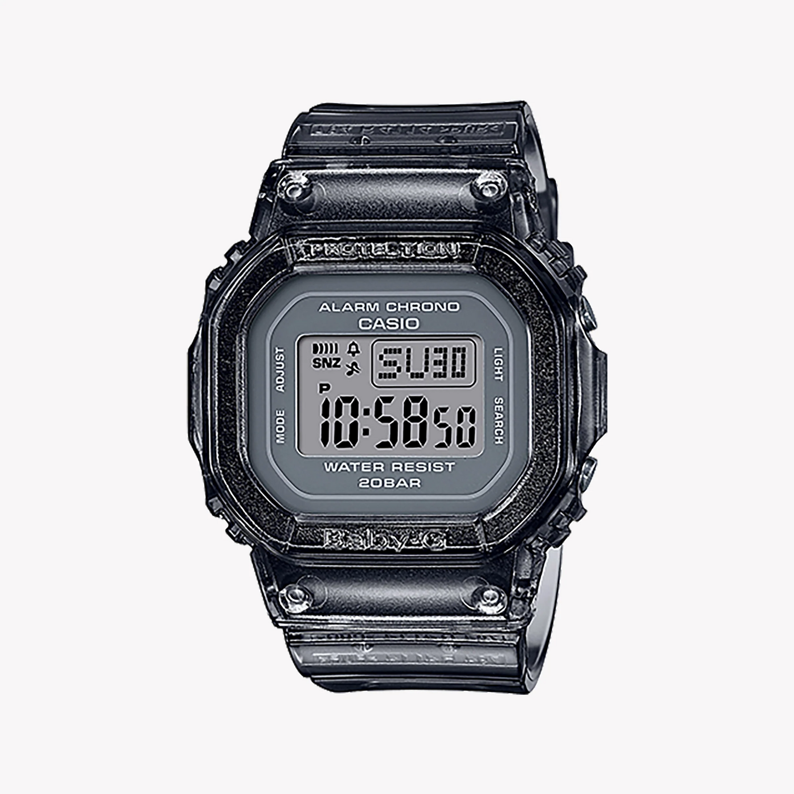 Casio Baby-G Bgd-560s-8dr - Striking Gray Adventurer Women's Watch With Sporty Style And Sleek Digital Dial by i-watch