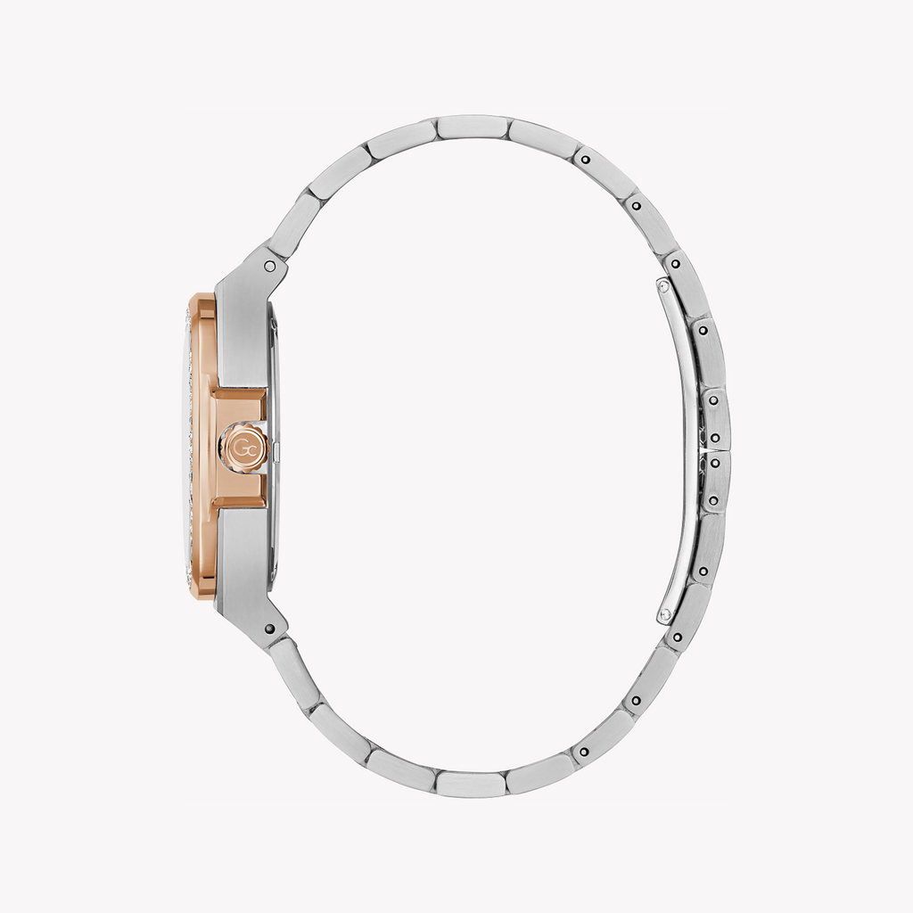 GUESS Y98001L5MF RADIANT ELEGANCE - ROSE GOLD & SILVER WOMEN'S WATCH with GREY DIAL-i-Watch-2