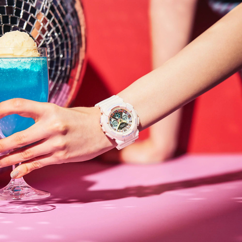 Ba-130pm-4adr Baby-G - Vibrant Pink Sporty Charm For Active Women by i-watch
