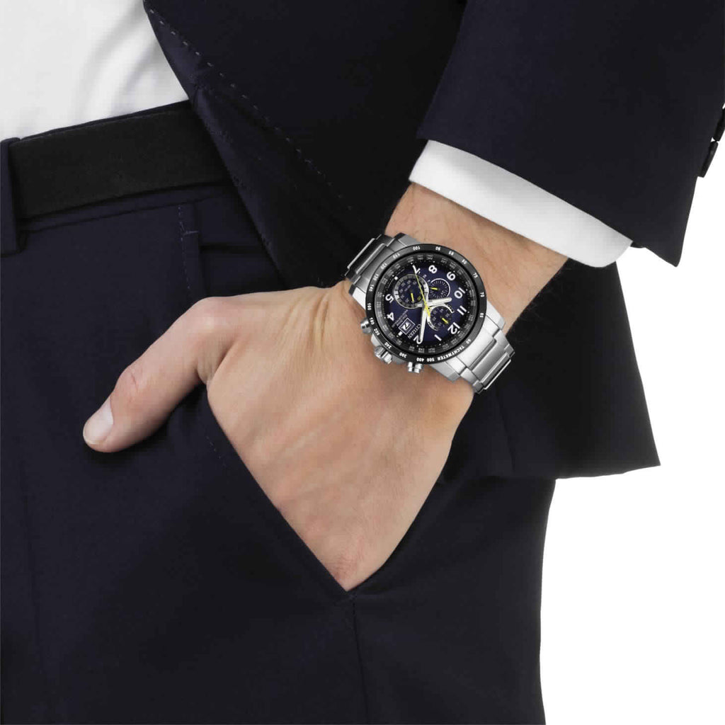 CITIZEN AT8124-83E ELEGANT POWER - MEN'S ECO-DRIVE CHRONOGRAPH TIMEPIECE-i-Watch-4