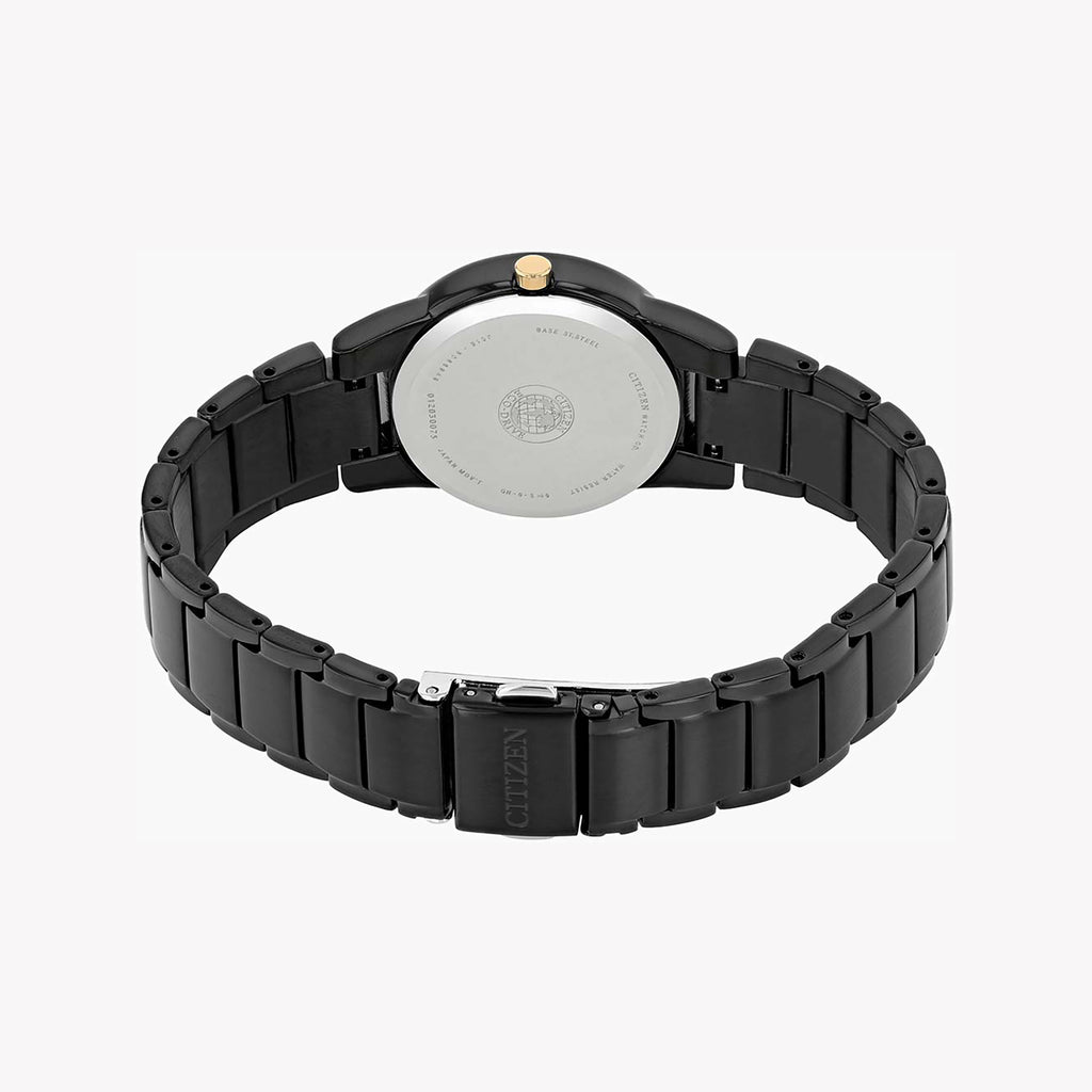 CITIZEN Eco-Drive GA1055-57F - BOLD BLACK SOPHISTICATION Women's Watch with Sleek Design & Eco-Friendly Movement-i-Watch-2